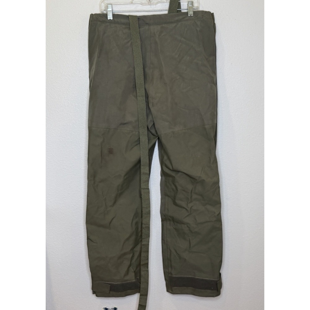 Gore-Tex Overtrousers Size 88L French Army Olive green packable